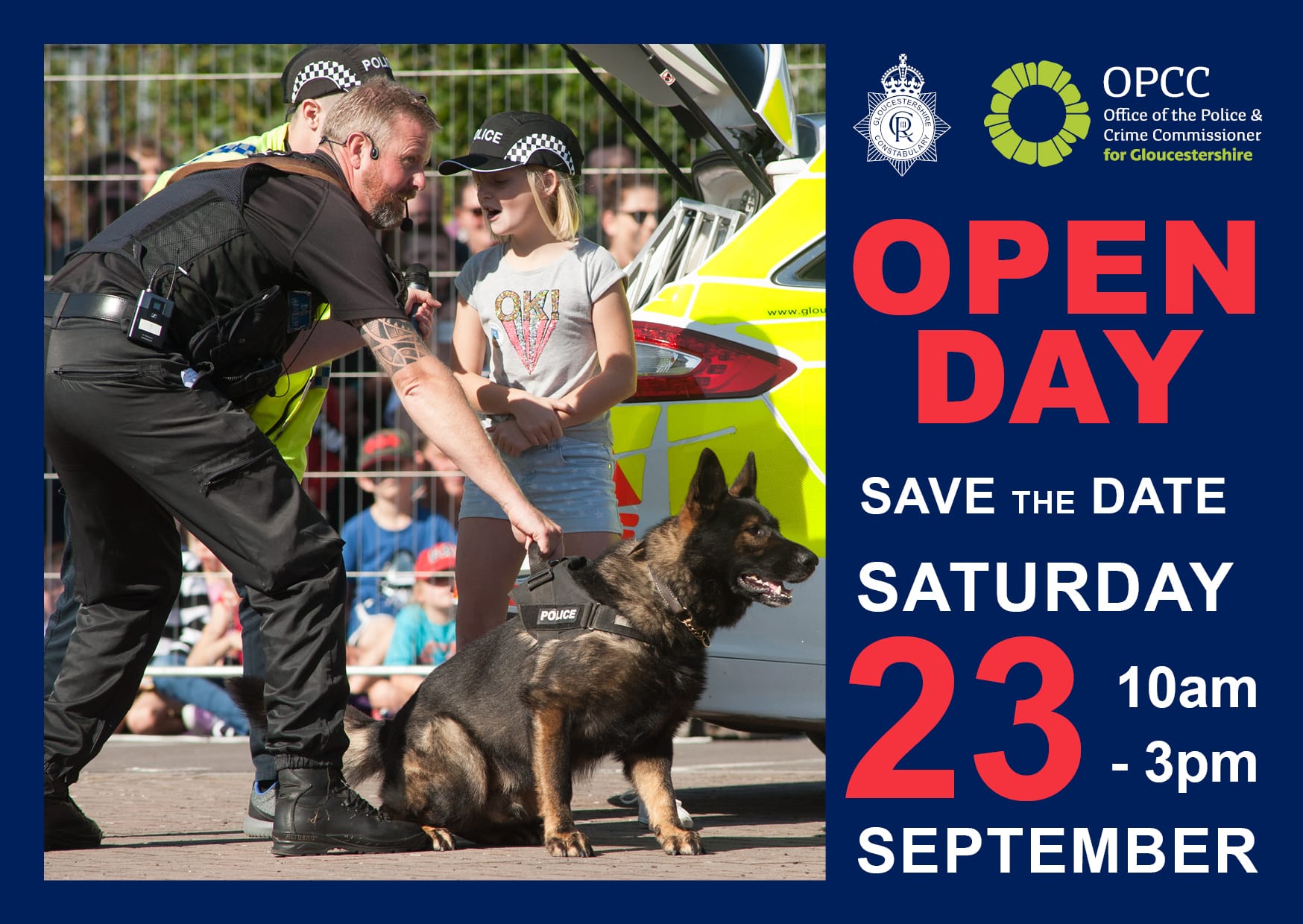 Gloucestershire Constabulary and OPCC Open Day 2023 BASC Events and